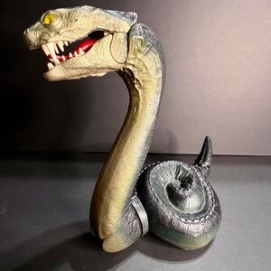 Warner Bros 2002 Harry Potter Basilisk Attack Electronic Snake Lights Sounds Vtg
